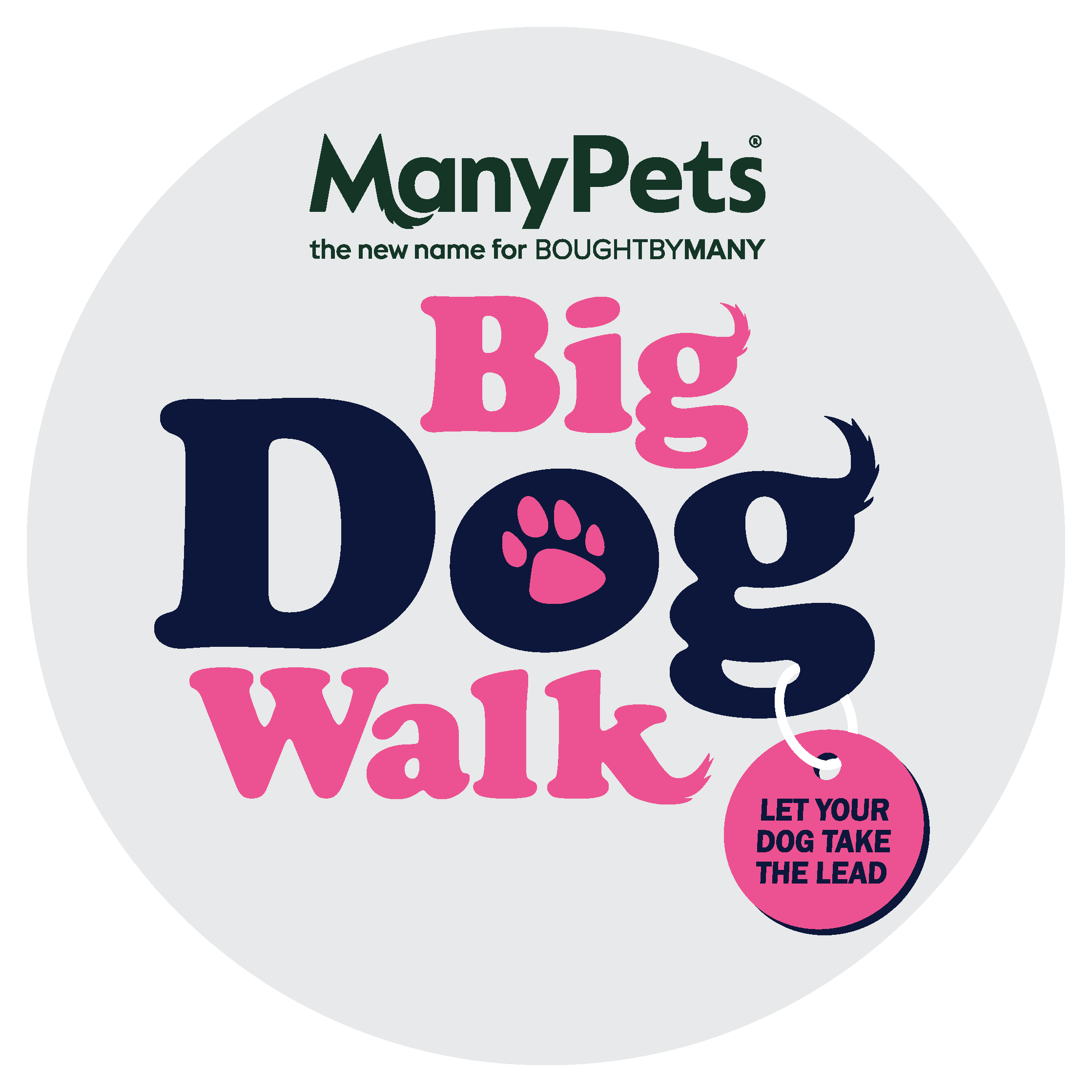 The Big Dog Walk logo